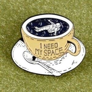 3/20 I Need Space Enamel Pin